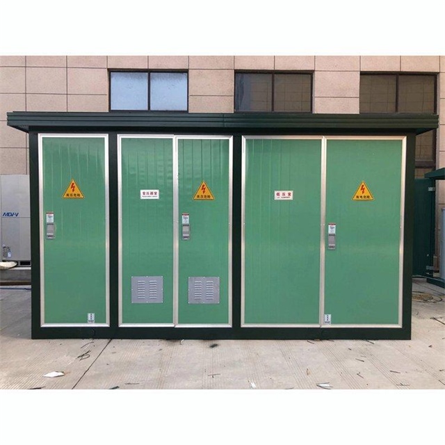 江北1600KVA欧式箱式变压器